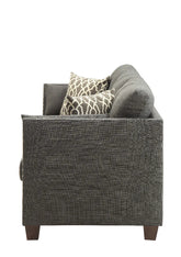 Laurissa Light Charcoal Linen Sofa Model 52405 By ACME Furniture